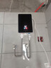 美的即熱式電熱水器小廚寶 5500W變頻恒溫省電家用洗澡免儲(chǔ)水 5000W 鉆黑液晶款【自行安裝】 曬單實(shí)拍圖