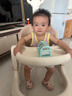 貝特萌嬰兒學(xué)步車手推車多功能寶寶學(xué)走路收納車周歲玩具禮物 標(biāo)配奶茶色|餐盤+推把 曬單實(shí)拍圖