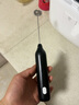 收米電動奶泡器家用奶泡機小型打蛋器咖啡打泡器奶油打發(fā)器手持攪拌器 黑-升級雙簧-長續(xù)航【三檔調(diào)速】 曬單實拍圖