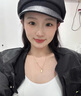 WOUG老鳳凰金店款新款項鏈暴富小金磚吊墜素金鎖骨套鏈女款3D硬金 暴富小金磚 曬單實拍圖