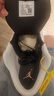 Jordan男休閑鞋 反轉(zhuǎn)熊貓  喬丹AJ1JORDAN 1運動鞋IH0649-021黑金42.5 曬單實拍圖