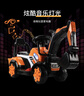 貝趣兒童電動(dòng)挖掘機(jī)可坐人可挖土2-9歲可騎3-6男孩玩具六一兒童節(jié)禮物 頂配【電動(dòng)挖臂+遙控+推桿大靠背 大型遙控挖機(jī)小孩寶寶電動(dòng)車 曬單實(shí)拍圖