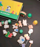 imikids大粒串珠積木幼兒童穿珠子玩具寶寶蒙氏穿線教具1-2歲 萌寵動(dòng)物秀 曬單實(shí)拍圖