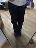 lululemon丨Dance Studio 女士寬松剪裁中腰工裝褲 拒水 LW5GOEA 黑色 S 曬單實(shí)拍圖