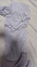 ubras純色舒適柔軟水果全棉家居服睡衣女短袖長(zhǎng)褲短褲套裝情侶款 【短袖長(zhǎng)褲】女款-龍晴紫色 M 曬單實(shí)拍圖