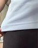 駱駝（CAMEL）速干運(yùn)動服女短袖T恤褲跑步兩件套裝 J25BAXLN076 薇紫色/黑 XL 曬單實(shí)拍圖