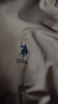 U.S. POLO ASSN.【防曬免燙】polo衫男商務(wù)休閑夏季短袖男士高端涼感t恤男父親節 曬單實(shí)拍圖