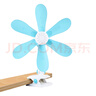 中聯(lián)（ZOLEE）中聯(lián)夾扇電風(fēng)扇迷你微風(fēng)扇小風(fēng)扇小電扇安全硅膠臺(tái)夾壁扇靜音家用辦公室工業(yè)學(xué)生宿舍床頭語(yǔ)音聲控 淡綠色（35CM） 曬單實(shí)拍圖
