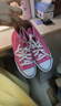 匡威（Converse）官方  All Star春上新男女高幫帆布鞋西瓜紅玫紅色A08136C A08136C 36.5 曬單實(shí)拍圖