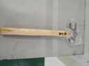 日鏘圓頭錘 木柄小鐵錘1.5磅鐵釘錘家用錘0.5磅核桃錘榔頭大錘逃生錘 木柄圓頭錘1P 曬單實拍圖