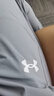 安德瑪（Under Armour）男大童褲秋季透氣運(yùn)動(dòng)褲男童梭織長褲242108619 深灰色 曬單實(shí)拍圖