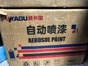 威卡固 自噴漆手噴漆 工業(yè)防銹漆防腐漆金屬漆 汽車改色 劃痕修復(fù) DIY涂鴉 350ml 12瓶裝 NO.15天藍色 曬單實拍圖
