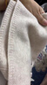 蒙口比鄰冬季新款山羊絨小圍巾男女冬季護(hù)頸圍脖短款羊毛圍脖生日禮物 米駝色 曬單實拍圖