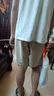 特步（XTEP）兒童夏季新款男童運(yùn)動(dòng)五分褲運(yùn)動(dòng)休閑短褲百搭薄款短褲 深?yuàn)W藍(lán)【小logo】 170 cm 曬單實(shí)拍圖