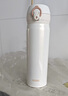 膳魔師（THERMOS）保溫杯316鋼500ml男女士兒童保冷水杯子JNL-500S象牙白 曬單實拍圖