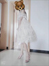 唐努烏（Tang Nu wu）洛麗塔裙子夢(mèng)境少女op學(xué)生Lolita優(yōu)雅連衣裙小公主裙子正禮物 花嫁 M 【90-115斤】 曬單實(shí)拍圖