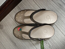 維布倫防滑包頭洞洞鞋女夏季厚底軟底孕婦護(hù)士瑪麗珍舒適果凍鞋女款 6601茶金 39 曬單實(shí)拍圖