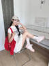 卓詩尼厚底德訓(xùn)鞋女2025新款秋季休閑百搭透氣絲帶粉色軟底戶外運(yùn)動(dòng)鞋子 淺粉色 38 曬單實(shí)拍圖