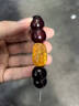 妍韻珠寶多金星印度小葉紫檀手串蜜蠟貔貅文玩佛珠正宗檀香男女士手鏈15mm 曬單實(shí)拍圖