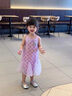 G.duck小黃鴨美人魚(yú)公主裙女童連衣裙夏季兒童裙子女孩夏裝掛脖裙網(wǎng)紗裙 紫色 120 建議5~6歲【110-120cm】cm 曬單實(shí)拍圖