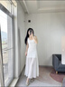 EXULL依思Q瑪麗珍女鞋2025夏季新款方頭高跟鞋休閑百搭法式復(fù)古時(shí)尚小皮鞋女 米色 37 曬單實(shí)拍圖