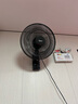 美的（Midea）壁扇 掛壁電風(fēng)扇家用七葉遙控風(fēng)扇食堂餐廳商用電扇搖頭工業(yè)壁掛式工程扇 FWA35WAR 曬單實(shí)拍圖