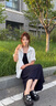日本進(jìn)口洞洞鞋女款夏季外穿百搭厚底增高防滑沙灘包頭涼拖鞋 卡其【櫻桃女孩】 36-37 曬單實(shí)拍圖