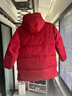 波司登反季男女兒童長款5A抗菌4防連帽耐臟羽絨服T250246914DS 曬單實拍圖