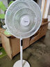 美的（Midea）落地扇 輕音幸運草安睡電風(fēng)扇 家用智能變頻一級能效風(fēng)扇 臥室客廳輕音桌面立式兩用電扇宿舍 【幸運草安睡Lite丨觸控】9H定時(shí)SDH30RX 曬單實(shí)拍圖