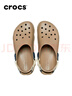 CROCS卡駱馳經(jīng)典特林洞洞鞋男女同款拖鞋耐磨休閑鞋一腳蹬鞋|206340 卡其/彩色-2F9 45 (290mm) 曬單實(shí)拍圖
