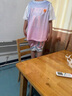 G.DUCKKIDS童裝籃球服女童夏裝套裝兒童速干衣夏季假兩件短袖短褲運動(dòng)裝女孩 11號藍色 140 尺碼9~10歲【130-140cm】cm 曬單實(shí)拍圖