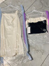 糖力【商場同款】人魚姬上衣 夏新款撞色緞面吊帶女短款顯瘦 杏黑拼色 M 曬單實拍圖
