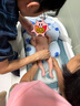 十月結(jié)晶嬰兒洗澡盆新生兒大號(hào)可折疊智能感溫格洛里藍(lán)浴盆浴網(wǎng)浴墊3件套 曬單實(shí)拍圖