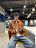 杰克·瓊斯（JACK&JONES）25年男裝秋季休閑外套男寬松多口袋翻領(lǐng)仿麂皮行政夾克短款上衣 E10深棕色 S （170） 曬單實拍圖