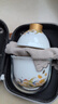 蘇氏陶瓷（SUSHI CERAMICS）國潮海水無(wú)涯羊脂玉功夫旅行便捷快客茶具J0089-1 曬單實(shí)拍圖
