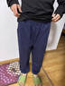 MIZUNO兒童春秋新款男女童針織長(zhǎng)褲休閑中大兒童百搭戶外運(yùn)動(dòng)潮酷褲子 寶藍(lán)色 150cm 曬單實(shí)拍圖