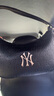 FAVES MLBmlb包包腋下包餃子包ny洋基隊(duì)包單肩包女包月牙包 皮質(zhì)黑色洋基隊(duì)壓花 曬單實(shí)拍圖