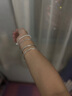 中國黃金（CHINA GOLD）蛇形999足銀手鐲女蛇年本命年銀鐲子七夕節(jié)禮物送女朋友送 靈動小蛇/約19g 曬單實拍圖