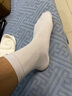 JOAE【100%純棉防臭】男士中長筒襪子男7A抑菌透氣吸汗運動休閑商務(wù)襪 曬單實拍圖