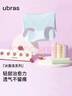 ubras無痕甩甩干夏季薄款隱形內(nèi)褲女中腰冰絲加長(zhǎng)底襠5條冰激凌系列 曬單實(shí)拍圖