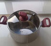 愛仕達（ASD）湯鍋 316L食品級加厚不銹鋼蒸煮鍋 復底奶鍋20CM燃氣電磁爐通用B5 曬單實拍圖