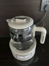 摩飛電器（Morphyrichards）全玻璃恒溫水壺嬰兒調(diào)奶器家用恒溫壺沖奶泡奶機(jī)調(diào)奶器MR5602 椰奶白 1.2L 曬單實(shí)拍圖