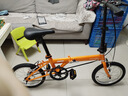 大行（DAHON）折疊自行車16英寸YUKI超輕迷你便攜男女式通勤單車KT610 橙色  曬單實(shí)拍圖