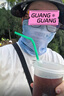 卡爾美（KELME）防曬面罩掛耳冰絲騎行面巾圍脖套男女魔術(shù)頭巾騎車登山遮陽口罩 曬單實拍圖
