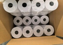得力（deli）57*50型17米*100卷 薄荷海熱敏收銀紙 京東外賣超市小票紙 ZS184【適配58mm機(jī)器 5801P等】 曬單實(shí)拍圖