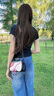 JumpFromPaper沙丘包通勤包腋下包斜挎包女包單肩包JFP情人節(jié)禮物 甜心粉 曬單實拍圖