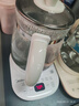 美的（Midea）家用養(yǎng)生壺 1.5L全自動玻璃燒水壺 多段保溫電熱水壺 一體恒溫煮茶壺 輕音柔聲燉煮智能預(yù)約 升級新品【玻璃壺蓋】YS15P202 1.5L 曬單實(shí)拍圖