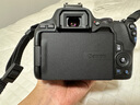 佳能（Canon）EOS 200D二代 200d2代單反相機(jī)入門單反vlog迷你單反數(shù)碼照相機(jī) 黑色200D II+18-55套機(jī) 官方標(biāo)配【一年只換不修】 曬單實(shí)拍圖