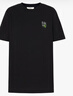 editionT恤女2025春季新款設(shè)計(jì)感花體LOGO葫蘆刺繡短袖純棉上衣 黑色 M 曬單實(shí)拍圖
