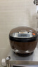 蘇泊爾（SUPOR）電飯煲電飯鍋4L陶晶不粘內(nèi)膽1-8人微壓燜香蛋糕功能家用智能微壓電飯煲巧克力色40FC829 曬單實(shí)拍圖